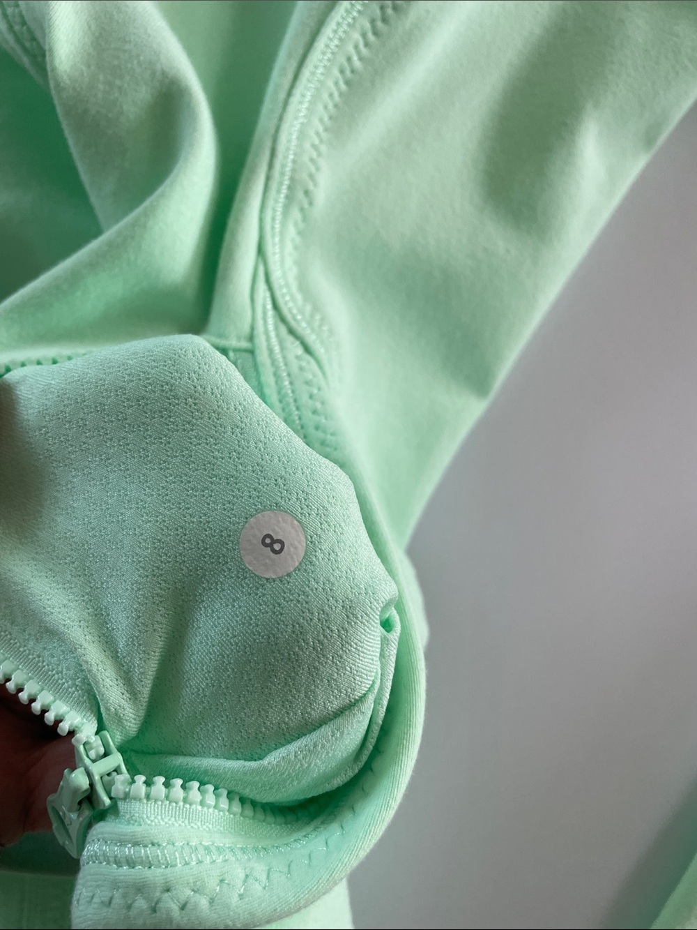 Lululemon Women's Mint Zip-Up Jacket Size 8 - Picture 14 of 16